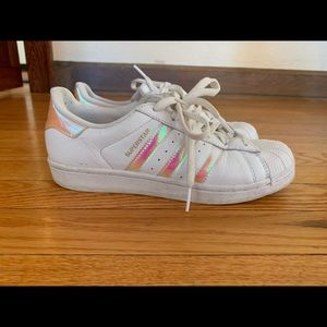 Adidas Pink Superstar Shoes